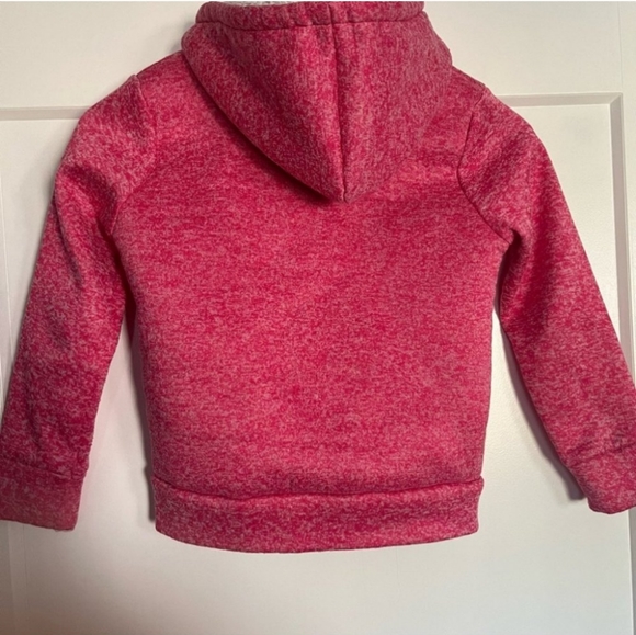 Freestyle Fleece hooded Jacket with Sequin Heart and Front Pockets - Size 10 - Picture 2 of 4